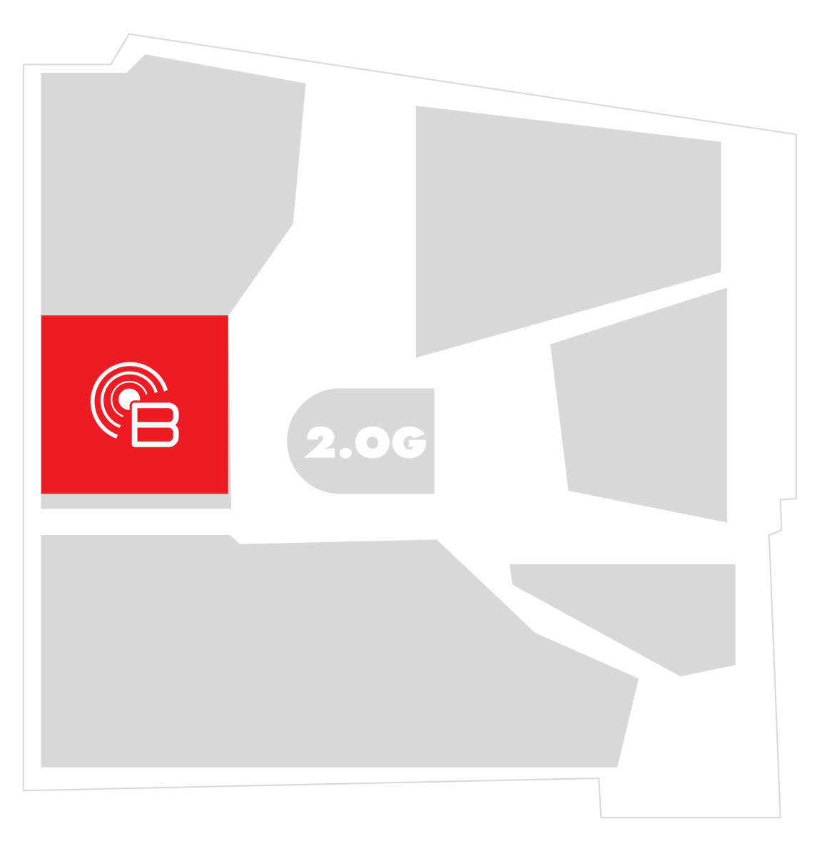 BURN-IN im Gerngross 2022 2OG Map Plan