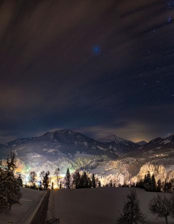Die Farben der Bergnacht
