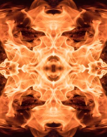 Feuerkaleidoskop II von III