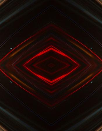 Lights on a mountain highway