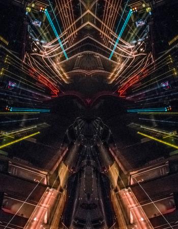 Wiener Platz Lichterfeuerwerk