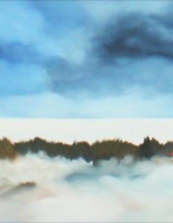 Wolken in der Lagune