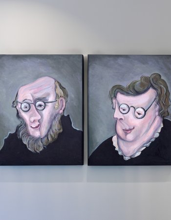 Harmonie-Paar (zwei Bilder nach Picasso)