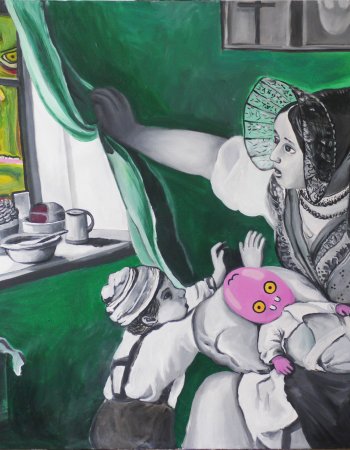 Die Angst schaut durchs Fenster