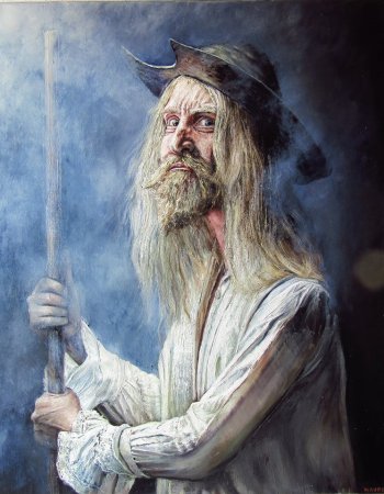 Dreadful dream Don Quixote