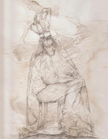 Hausfrau zum tieffrieren