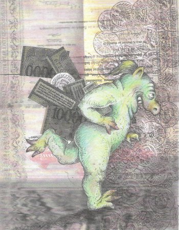 Ongoing Inflation edition of 3 artprints