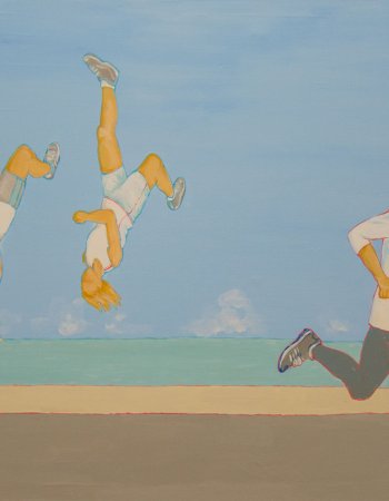 Luftläufer in Hawaii