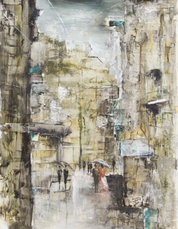 Sommerlicher Regenschauer 