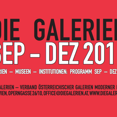 Die Galerien 2016 | 9-12 Cover Image