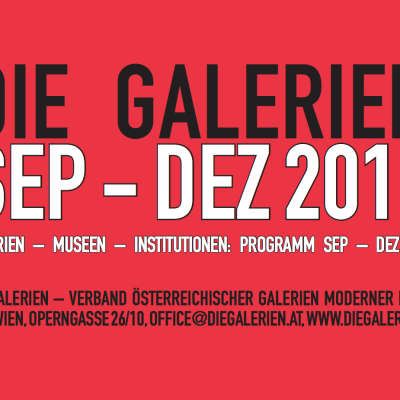 BURN-IN im Programmfolder DIE GALERIEN