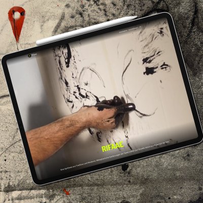 Rifaae Homepage iPad