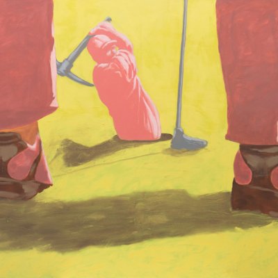 Ein betrogener Golfer