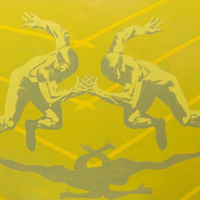 Zur Freundschaft verurteilte Läufer 