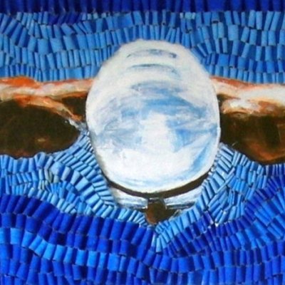 Schwimmer Schmetterling