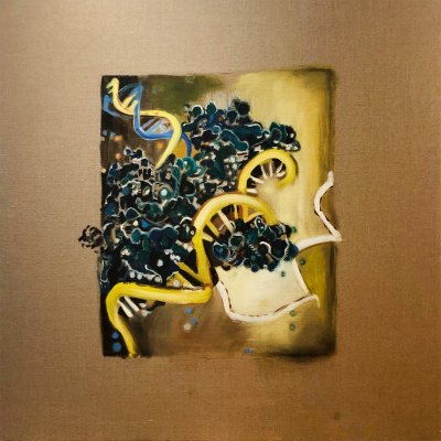 Molecular Art: LINEs - They Make Up Around 21.1% of the Human Genome