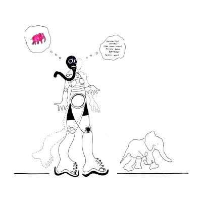 Elefantöse Zeiten, oder denk (nicht) an den rosa Elefanten