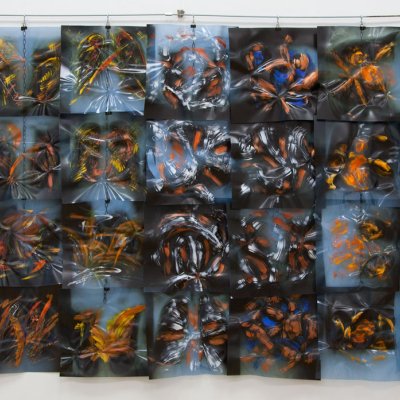 Mauer - Röntgenbild-Relief