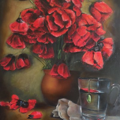 verkauft | Red poppies