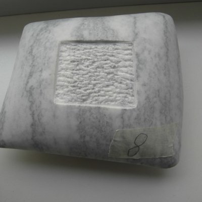 kleiner polster Marmor