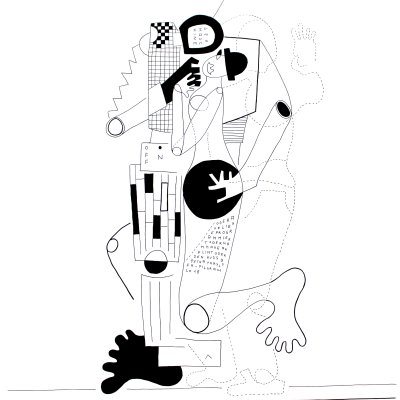 Sexmaschine oder auf Liebe programmiert oder rein mechanisch oder Hommage an Klimt