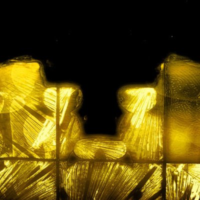 Small Glass People - Gold