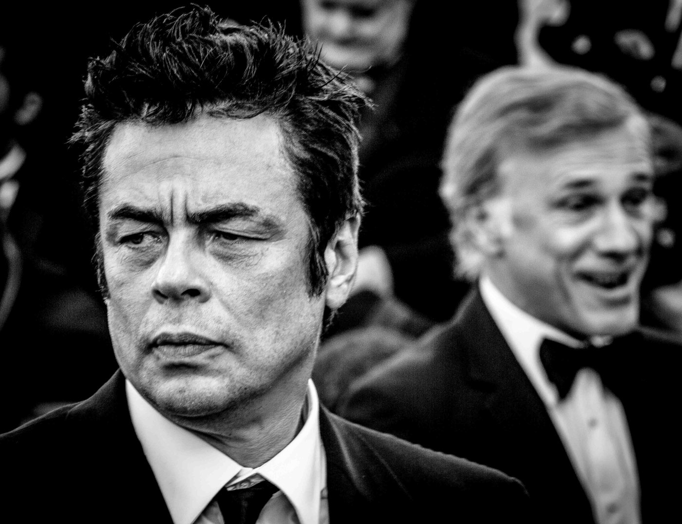 Benicio del Toro & Christoph Waltz