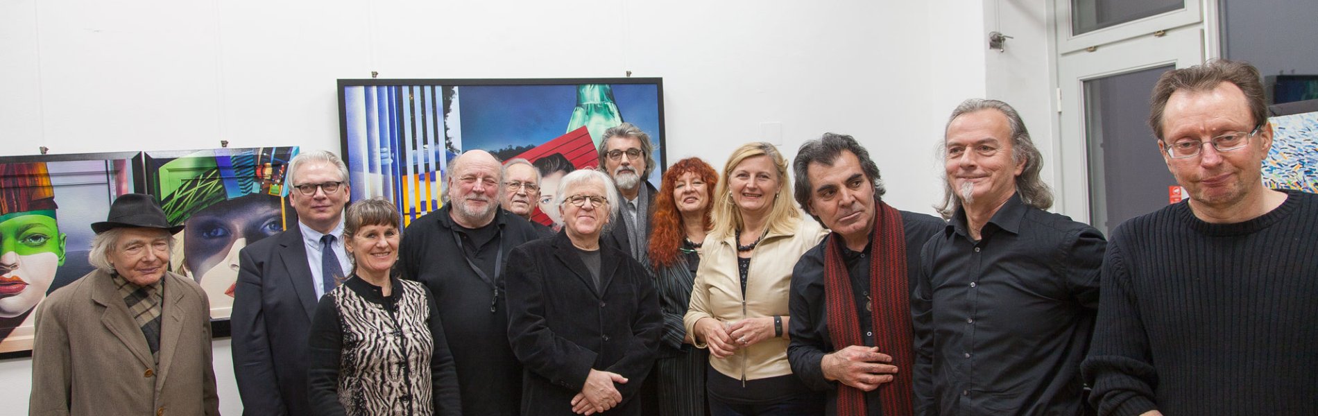 Impressionen vom stimmungsvollen, bestens besuchten Gedenk-Konzert am 30.12.2015 in der BURN-IN Galerie