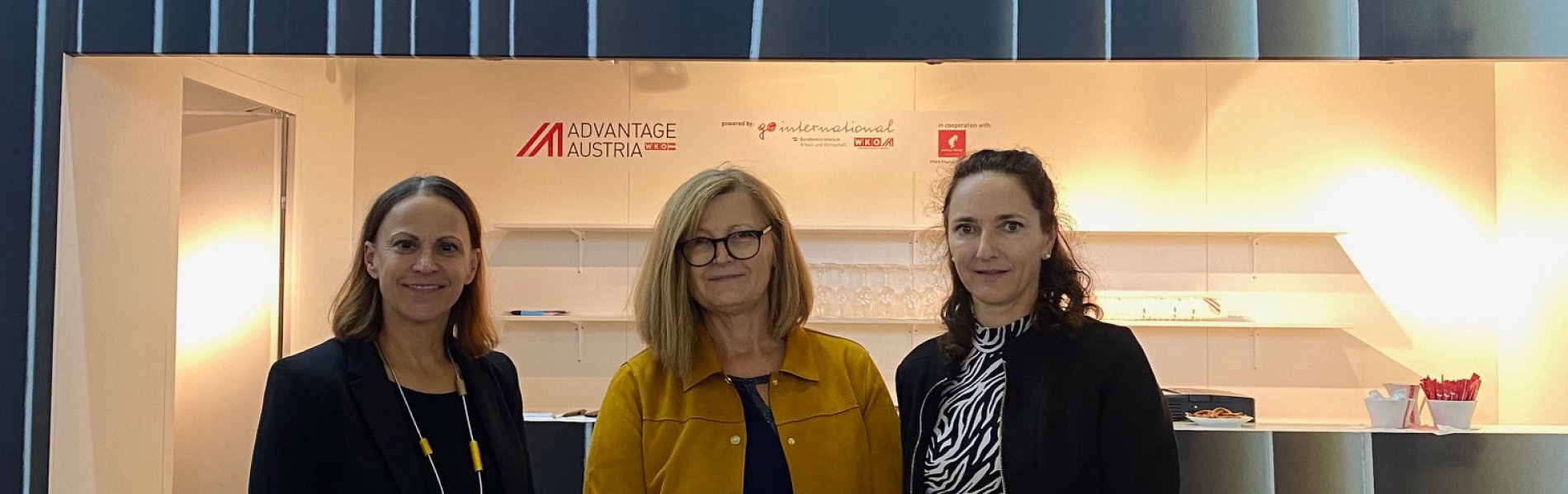Mag. Marion Tschernutter (WKO) | Dkfm. Sonja Dolzer (BURN-IN Gründerin) | Mag. Ellen Semen (Künstlerin)