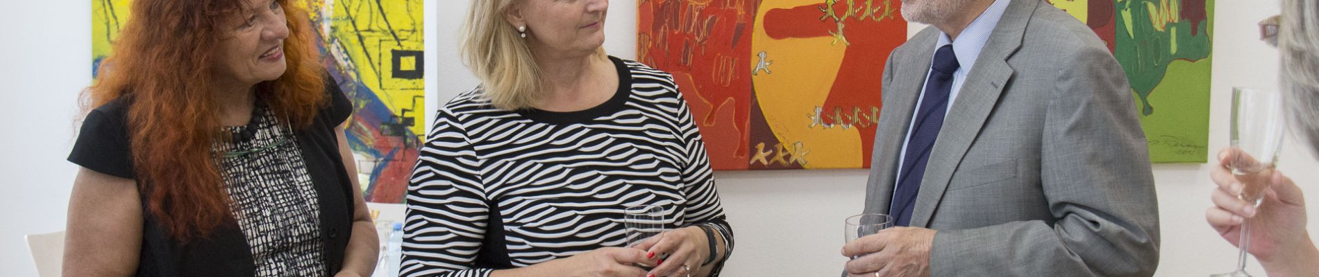 Renate Polzer, Sonja Dolzer, Dr. Erhard Busek