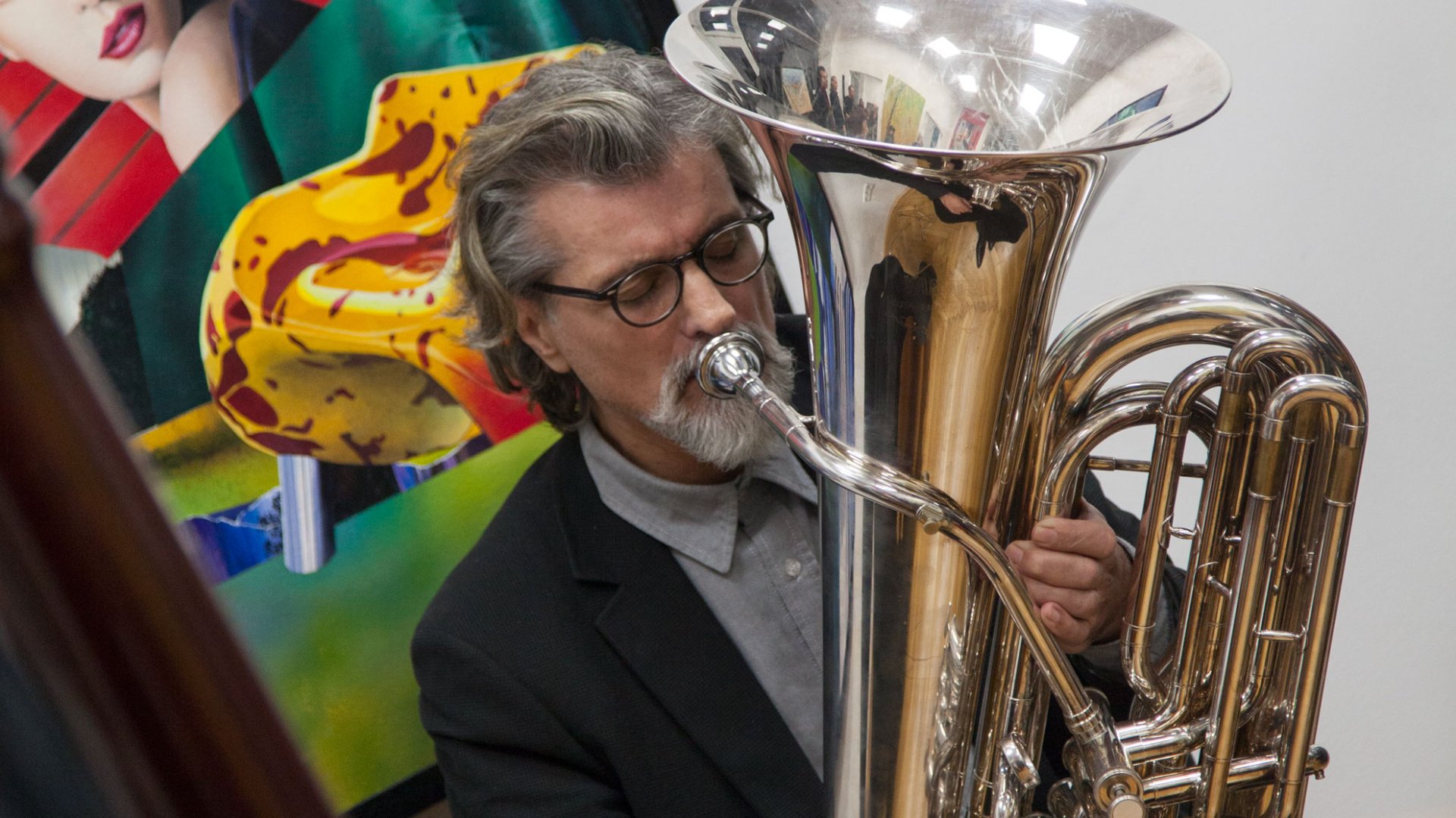 Impressionen vom stimmungsvollen, bestens besuchten Gedenk-Konzert am 30.12.2015 in der BURN-IN Galerie