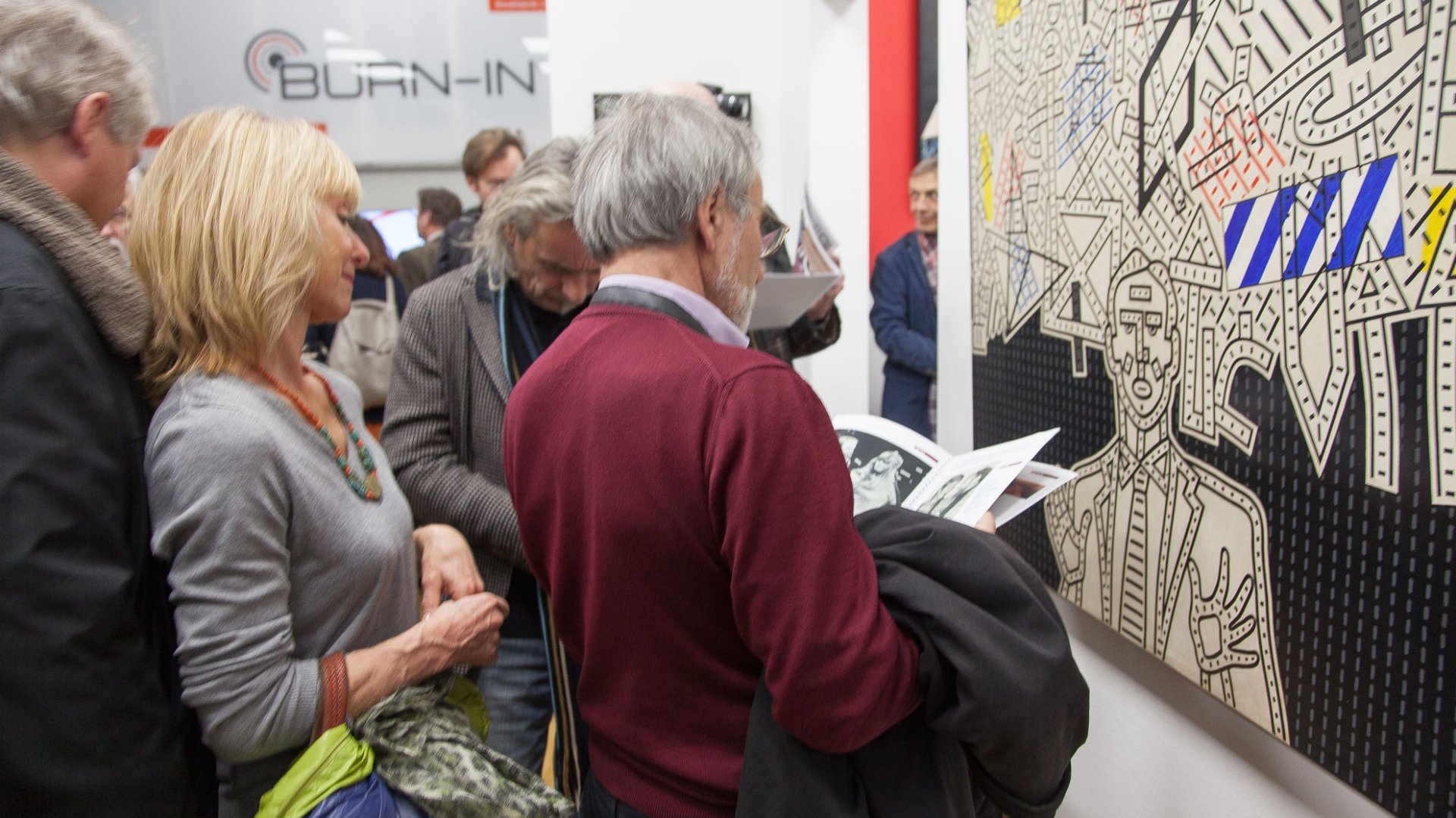 Impressionen vom stimmungsvollen, bestens besuchten Gedenk-Konzert am 30.12.2015 in der BURN-IN Galerie