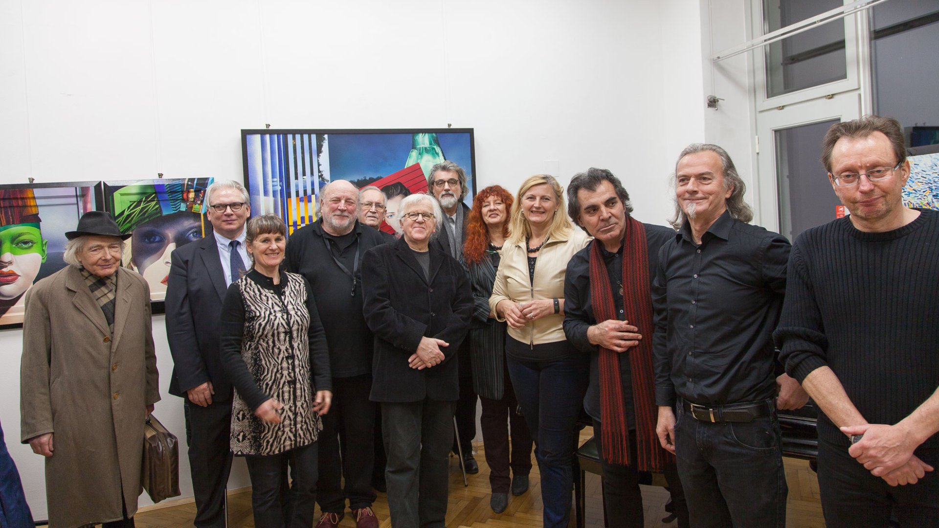 Impressionen vom stimmungsvollen, bestens besuchten Gedenk-Konzert am 30.12.2015 in der BURN-IN Galerie