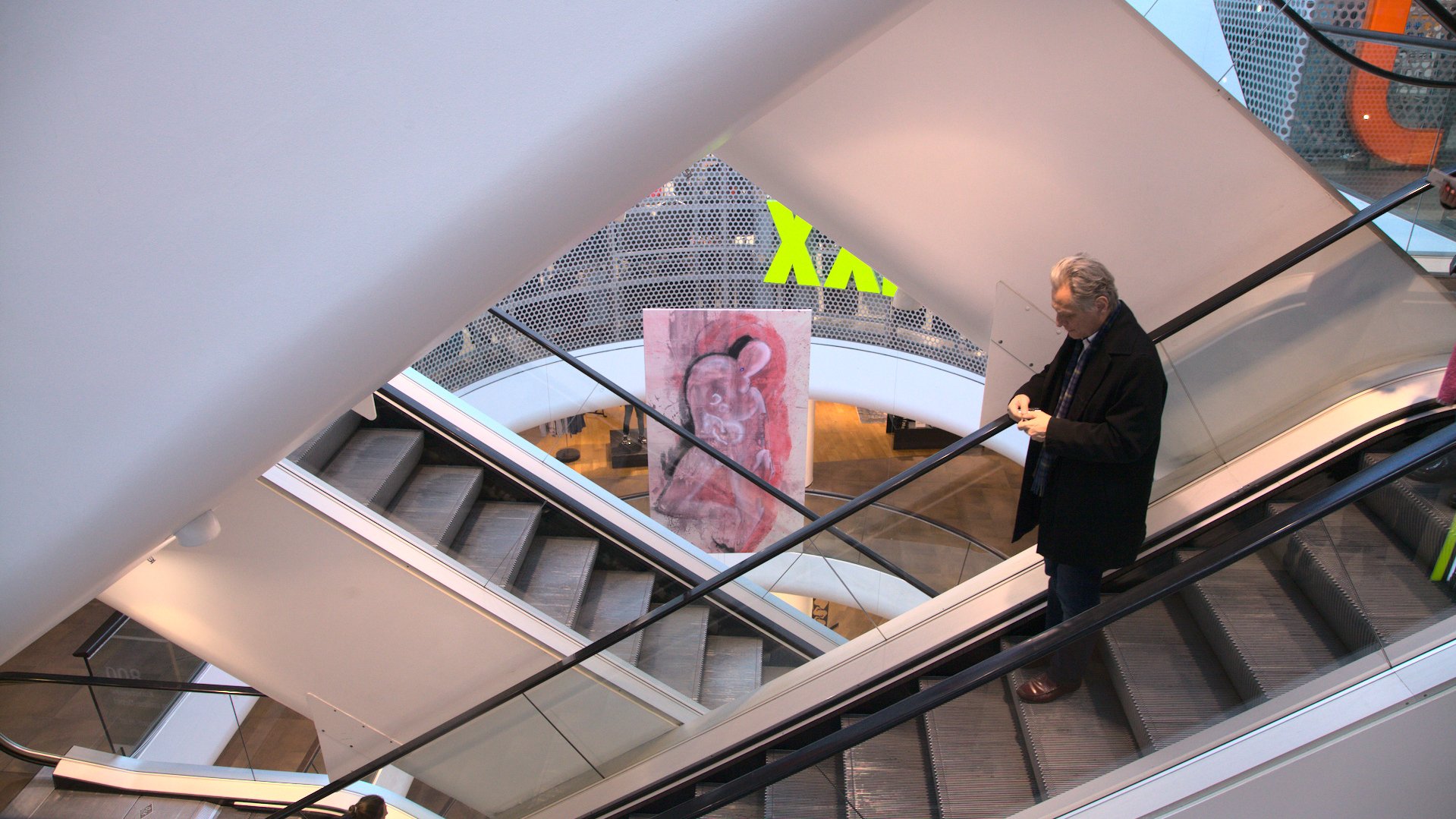 BURN-IN | Bespielung des Gerngross Atriums mit Originalkunst