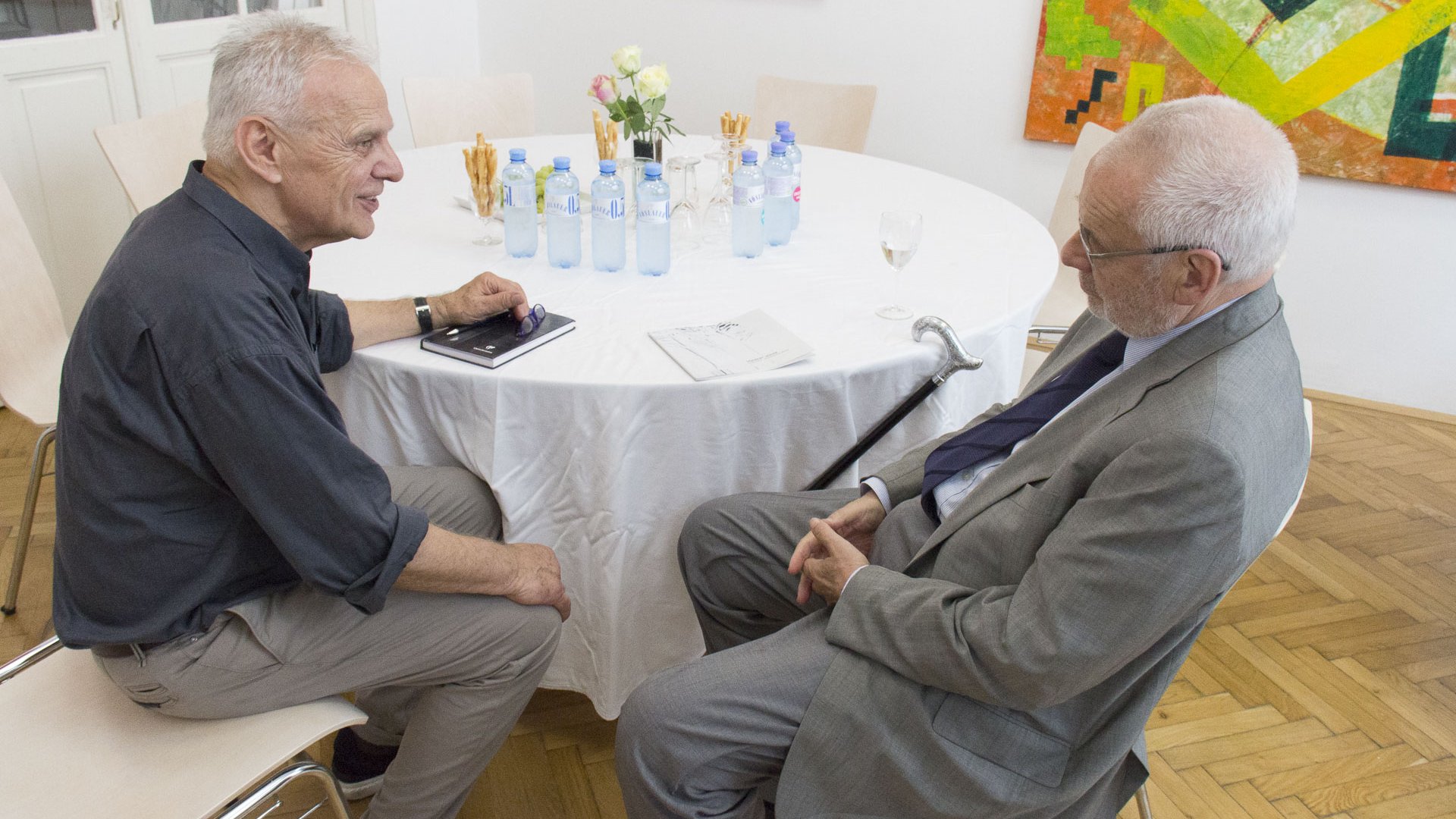 Mag. Heribert Jascha, Dr. Erhard Busek