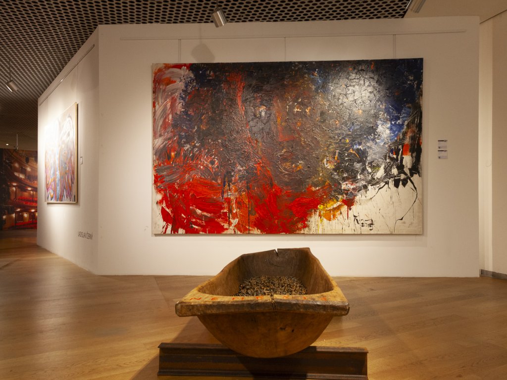 BURN-IN Ausstellungsimpression UNVERHÜLLTE GEGENWART | Ladislav Černý