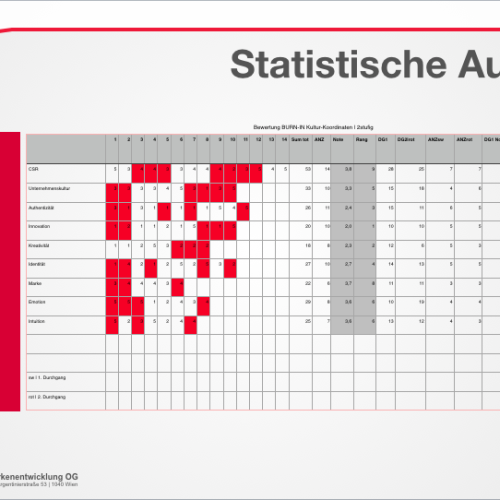 Auswertung Workshop Kultur-Koordinaten | BURN-IN BUSINESS CIRCLE II