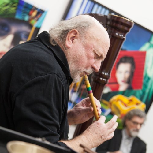 Impressionen vom stimmungsvollen, bestens besuchten Gedenk-Konzert am 30.12.2015 in der BURN-IN Galerie