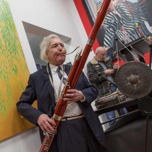 Impressionen vom stimmungsvollen, bestens besuchten Gedenk-Konzert am 30.12.2015 in der BURN-IN Galerie