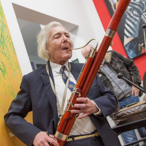 Impressionen vom stimmungsvollen, bestens besuchten Gedenk-Konzert am 30.12.2015 in der BURN-IN Galerie