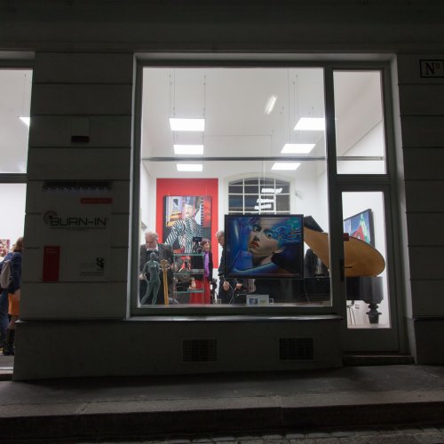 Impressionen vom stimmungsvollen, bestens besuchten Gedenk-Konzert am 30.12.2015 in der BURN-IN Galerie