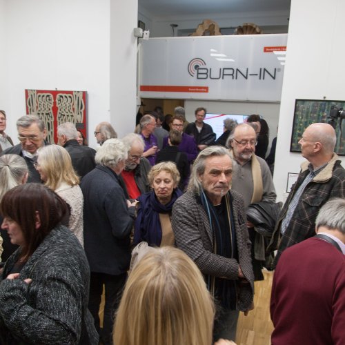 Impressionen vom stimmungsvollen, bestens besuchten Gedenk-Konzert am 30.12.2015 in der BURN-IN Galerie
