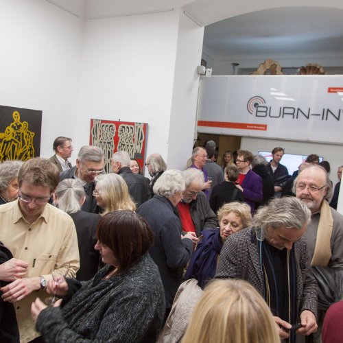 Impressionen vom stimmungsvollen, bestens besuchten Gedenk-Konzert am 30.12.2015 in der BURN-IN Galerie