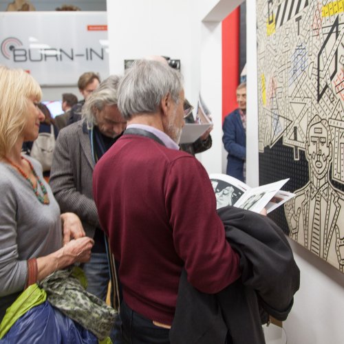 Impressionen vom stimmungsvollen, bestens besuchten Gedenk-Konzert am 30.12.2015 in der BURN-IN Galerie