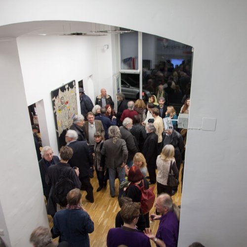 Impressionen vom stimmungsvollen, bestens besuchten Gedenk-Konzert am 30.12.2015 in der BURN-IN Galerie