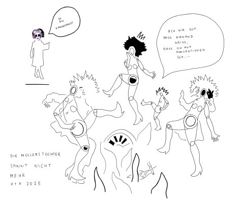 Die Müllers Tochter spinnt nicht mehr