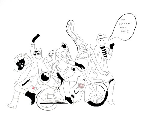 Wir nehmen Fahrt auf