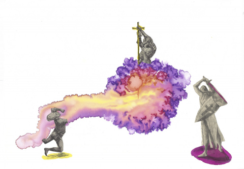 Kampf gegen unbekannte Lebensform