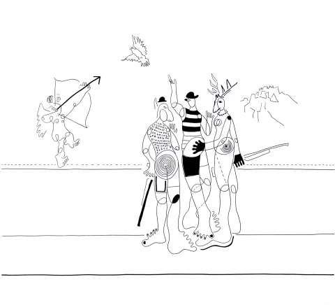 Auf den Kopf gestellt oder um 180 Grad gedreht