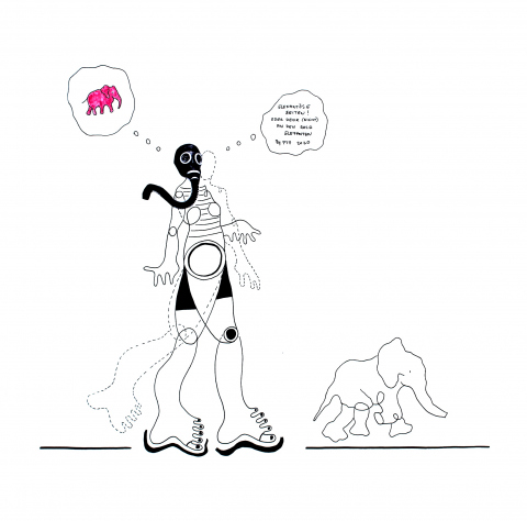 Elefantöse Zeiten oder denk (nicht) an den rosa Elefanten